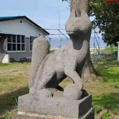 千代田稲荷神社の狛犬