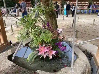 宝満宮竈門神社の手水舎