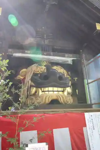 波除神社（波除稲荷神社）の狛犬