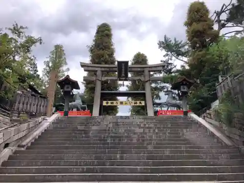 阿部野神社の鳥居