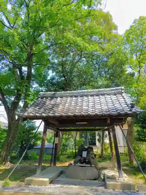 神明社(開明東沼)の手水舎