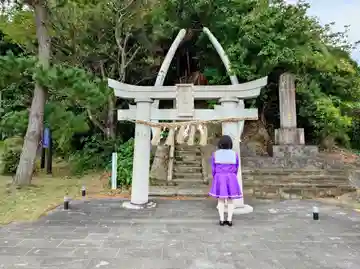 海童神社の鳥居