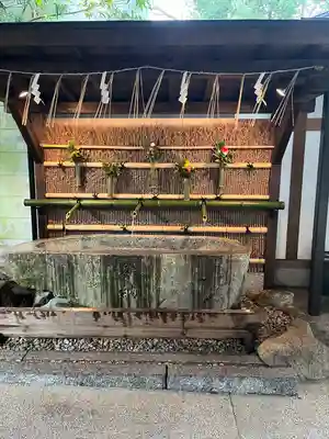 賀茂御祖神社(下鴨神社)の手水舎