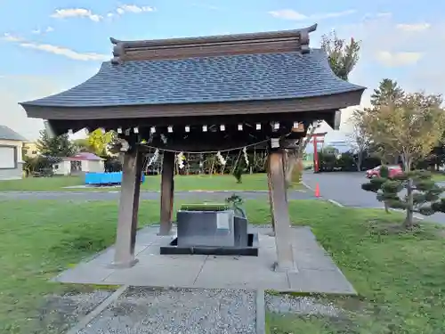 美瑛神社の手水