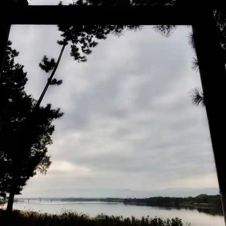 若宮神明社の景色