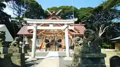 佐波波地祇神社の鳥居