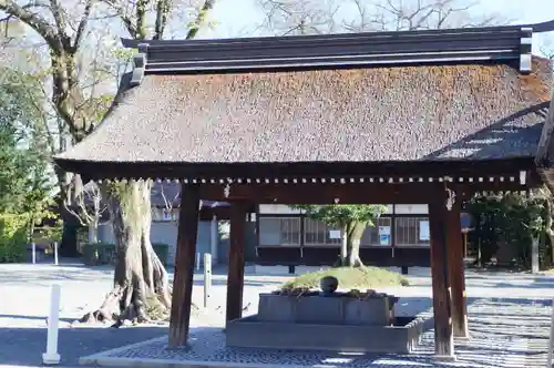 尾張大國霊神社（国府宮）の手水舎