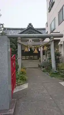 聖徳宮の鳥居