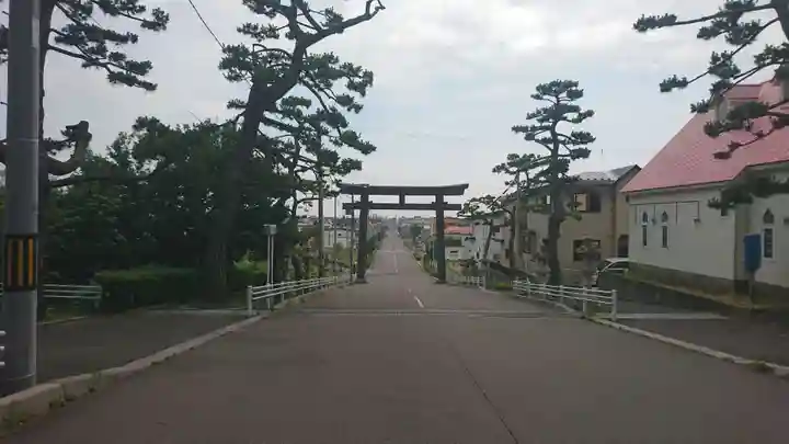 函館八幡宮の鳥居