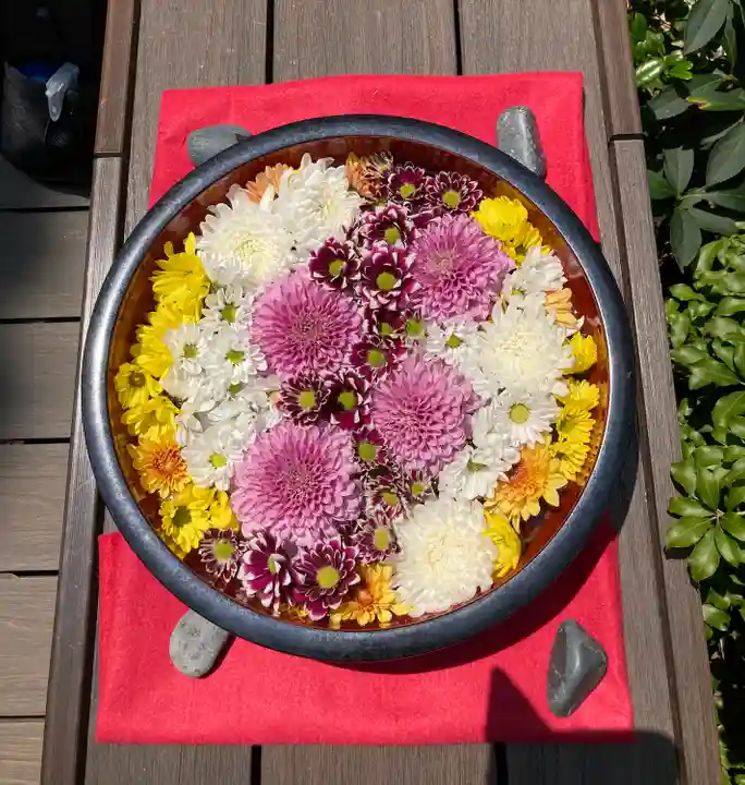 増上寺塔頭 三縁山 宝珠院の手水舎