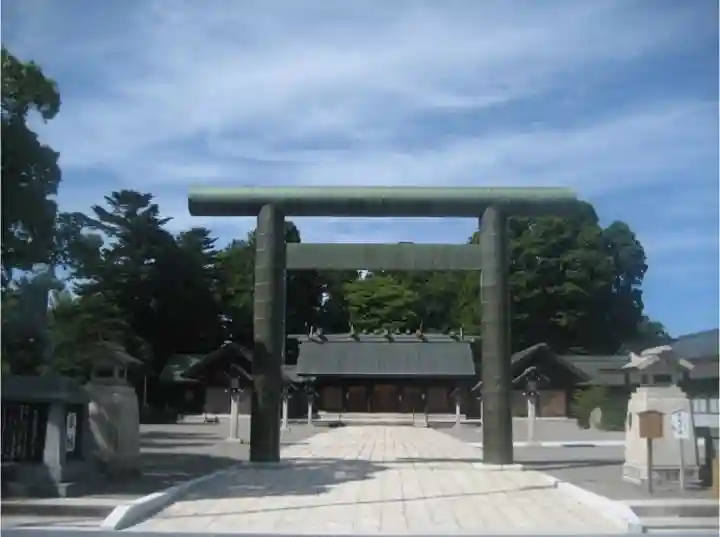 石川護國神社の鳥居