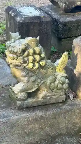 志波姫神社の狛犬