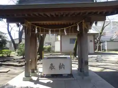 村富神社の手水舎