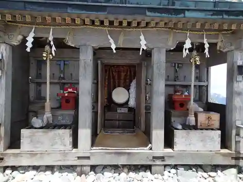 雄山神社峰本社の本殿