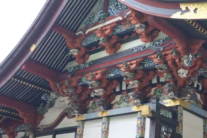 山名八幡宮の芸術