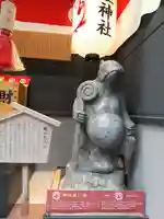 本陣狸大明神社の地蔵