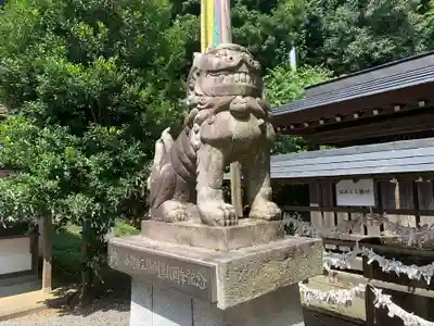 村檜神社の狛犬