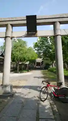 岩淵八雲神社の鳥居