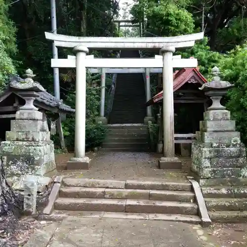 素鵞熊野神社の鳥居