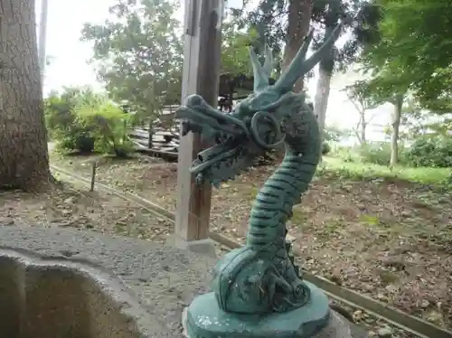 熊野神社の手水舎