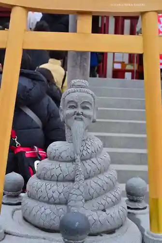 寛永寺不忍池弁天堂の像