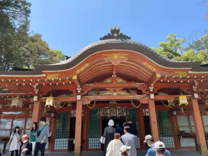 長岡天満宮の本殿・本堂