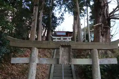 阿久津「田村神社」(郡山市阿久津町)旧社名:伊豆箱根三嶋三社の鳥居