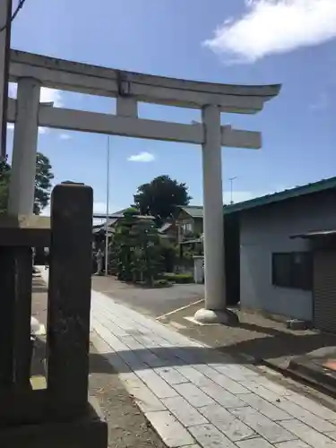 健田須賀神社の鳥居