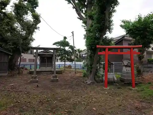 西町八幡神社の鳥居