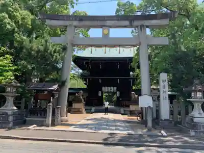 御霊神社(上御霊神社)の鳥居