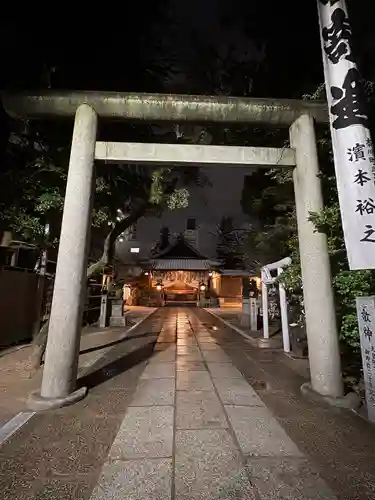 空鞘稲生神社の鳥居