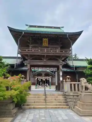 彦島八幡宮の山門・神門