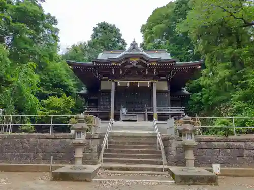西八朔杉山神社の本殿・本堂