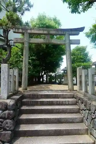 彼方神社の鳥居