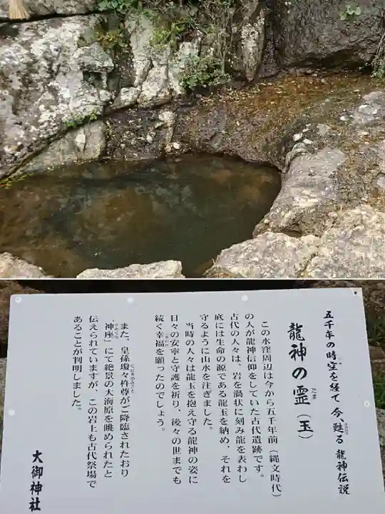 大御神社の自然