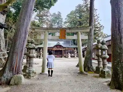 積田神社の鳥居