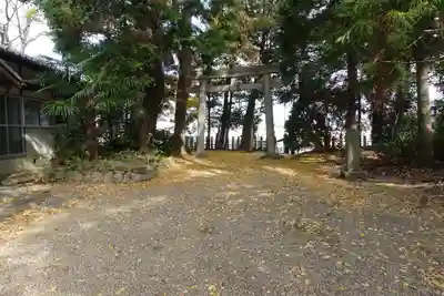 鏡作伊多神社の自然