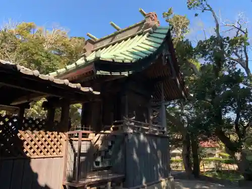 諏訪神社の本殿・本堂