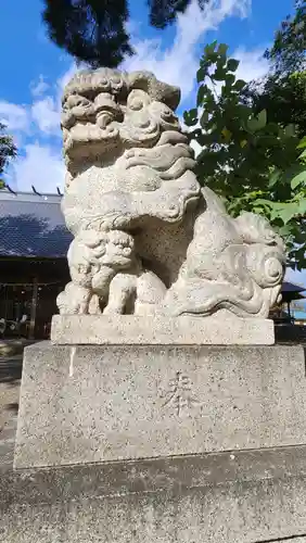 北宮諏方神社の狛犬