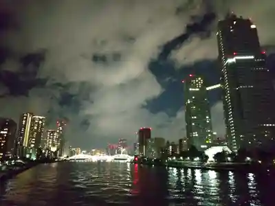 信州善光寺別院（月島開運観世音）の周辺