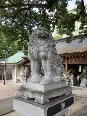 伊勝八幡宮の狛犬