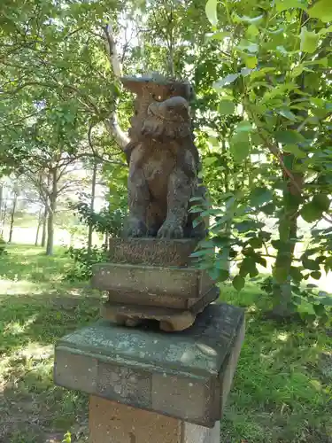 生振神社の狛犬