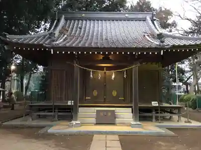 足立神社の本殿・本堂