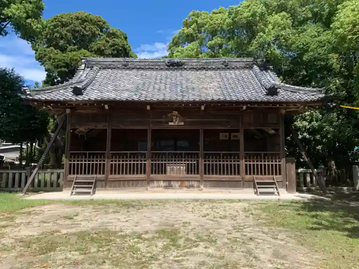 八幡社(大谷八幡社)の本殿・本堂