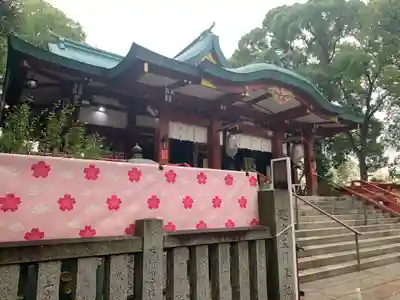 多摩川浅間神社の本殿・本堂