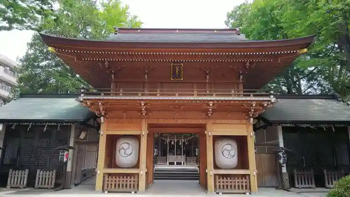 八幡大神社の山門・神門
