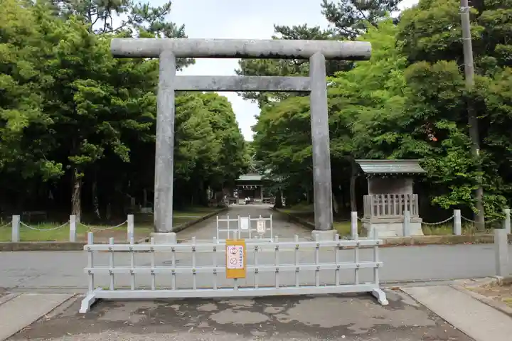 鶴谷八幡宮の鳥居