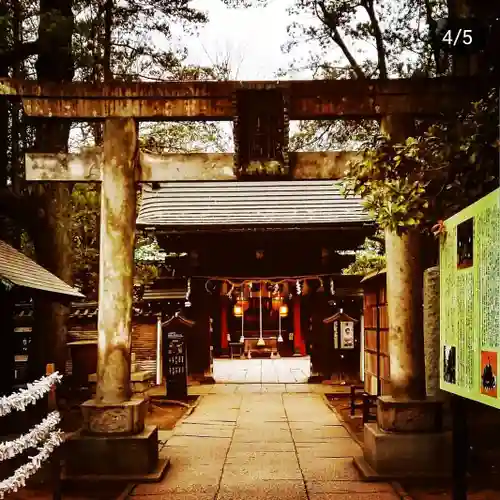 赤坂氷川神社の鳥居