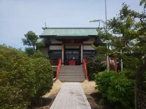 泉州磐船神社の本殿・本堂