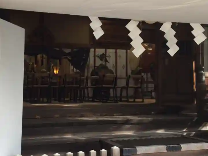 簳幹八幡宮の本殿・本堂